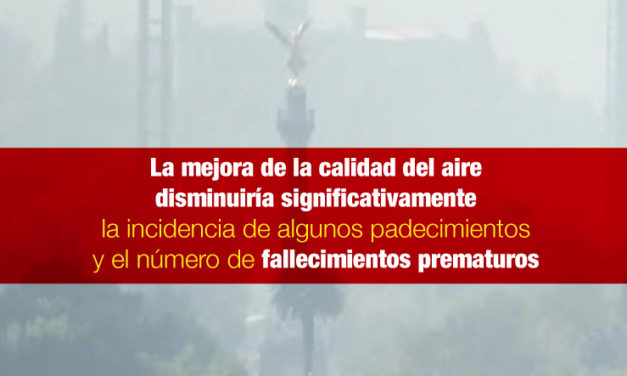 La mejora de la calidad del aire disminuiría significativamente la incidencia de algunos padecimientos y el número de fallecimientos prematuros