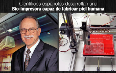 Científicos españoles desarrollan una bio-impresora capaz de fabricar piel humana