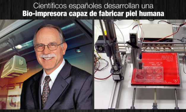Científicos españoles desarrollan una bio-impresora capaz de fabricar piel humana