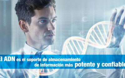 El ADN es el soporte de almacenamiento de información más potente y confiable.
