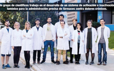 Un grupo de científicos trabaja en el desarrollo de un sistema de activación e inactivación lumínico para la administración precisa de fármacos contra dolores crónicos.