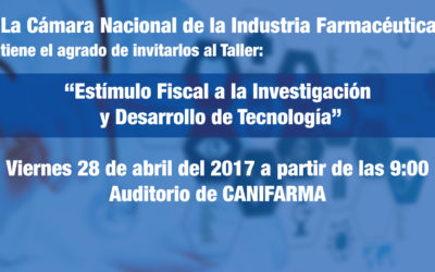 Plática “Estímulo Fiscal a la Investigación y Desarrollo de Tecnología”&nbsp;