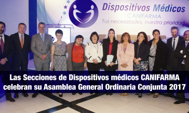 <p class="p1">Las Secciones de Dispositivos médicos CANIFARMA celebran su <strong>Asamblea General Ordinaria Conjunta 2017</strong></p><p class="p2"></p>