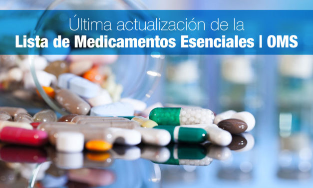Última actualización de la Lista de Medicamentos Esenciales de la Organización Mundial de la Salud