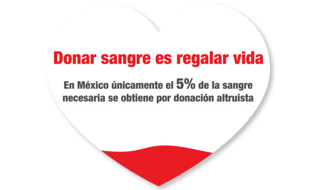 Donar sangre es regalar vida