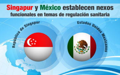 Singapur y México establecen nexos funcionales en temas de regulación sanitaria