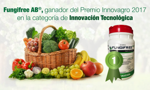 Fungifree AB®, ganador del Premio Innovagro 2017 en la categoría de innovación tecnológica