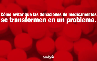 Cómo evitar que las donaciones de medicamentos se transformen en un problema.