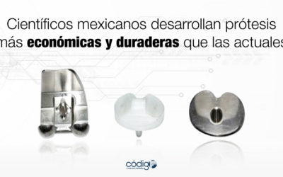 Científicos mexicanos desarrollan prótesis económicas y duraderas.