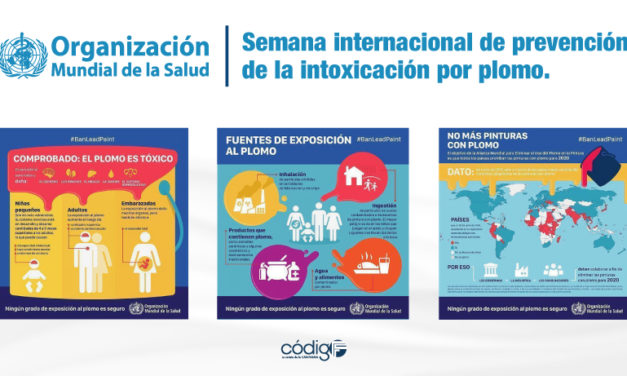 Semana internacional de prevención de la intoxicación por plomo.