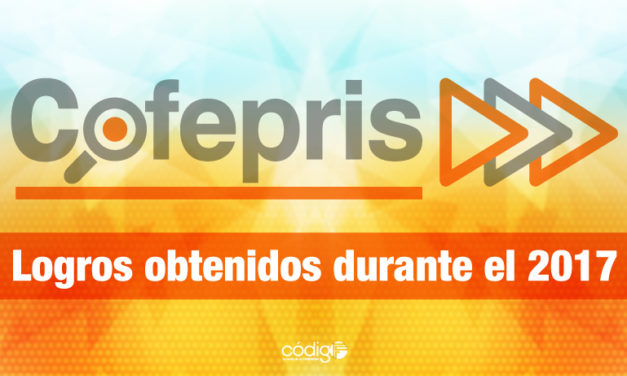 Balance COFEPRIS: Logros obtenidos durante el 2017