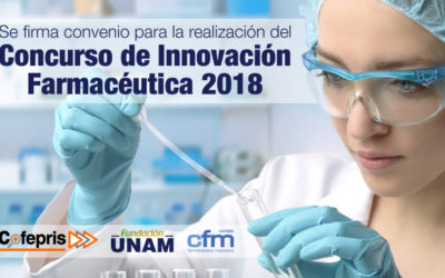 Se firma convenio para la realización del Concurso de Innovación Farmacéutica 2018