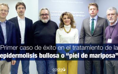 Primer caso de éxito en el tratamiento de la epidermolisis bullosa o “piel de mariposa”