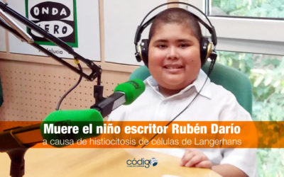 Muere el niño escritor Rubén Darío a causa de histiocitosis de células de Langerhans.