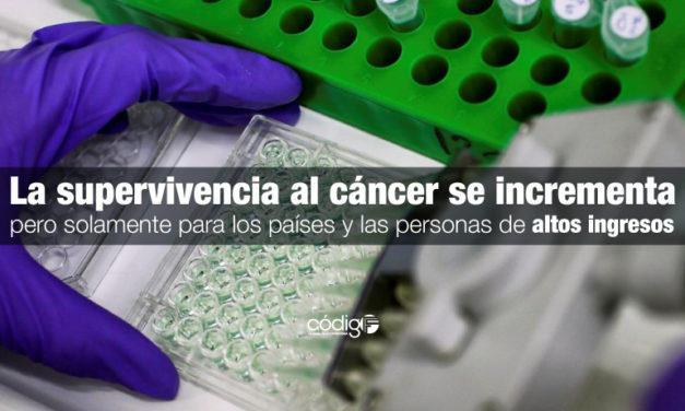 La supervivencia al cáncer se incrementa, pero solamente para los países y las personas de altos ingresos