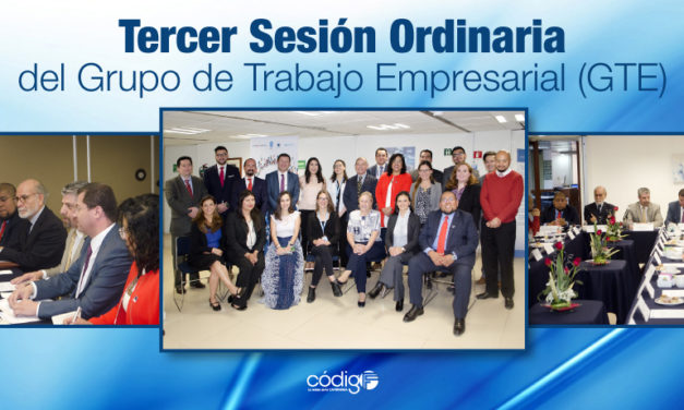 Tercer Sesión Ordinaria del Grupo de Trabajo Empresarial (GTE)