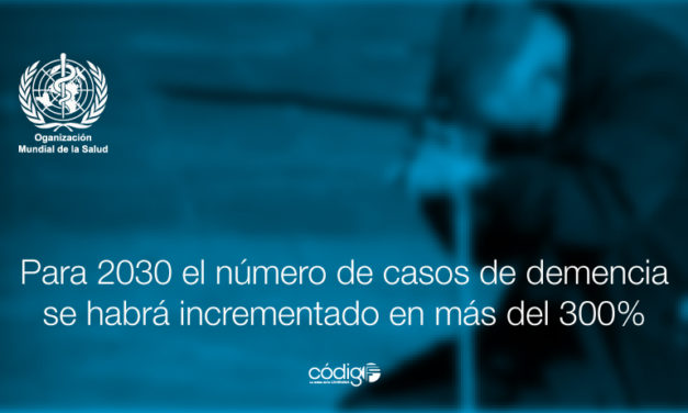 Para 2030 el número de casos de demencia se habrá incrementado en más del 300%