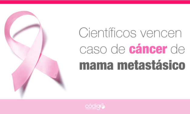 Equipo de científicos establece hito histórico al vencer un caso de cáncer de mama metastásico
