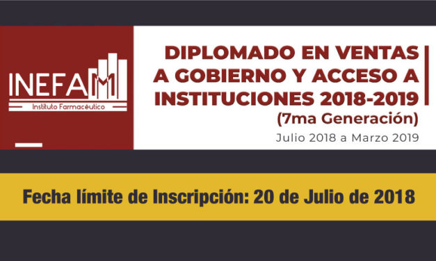 Diplomado en ventas a gobierno y acceso a instituciones 2018-2019 (7ma Generación)