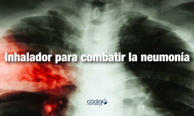 Inhalador para combatir la neumonía