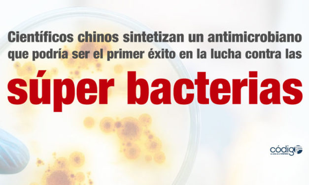 Científicos chinos sintetizan un antimicrobiano producido por una bacteria, que podría ser el primer éxito en la lucha contra las súper bacterias