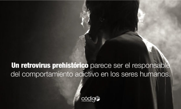Un retrovirus prehistórico parece ser el responsable del comportamiento adictivo en los seres humanos.