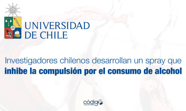 Investigadores chilenos desarrollan un spray que inhibe la compulsión por el consumo de alcohol