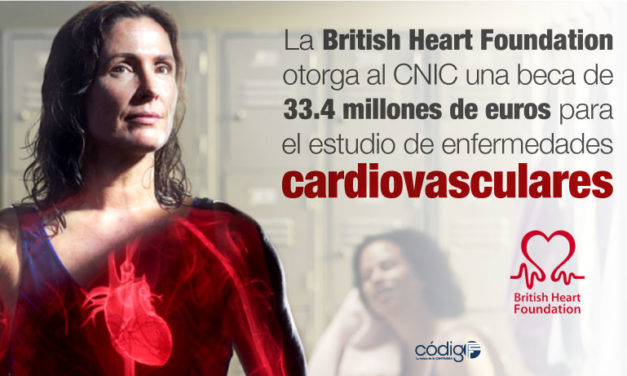 La British Heart Foundation otorga al CNIC una beca de 33.4 millones de euros para el estudio de enfermedades cardiovasculares.