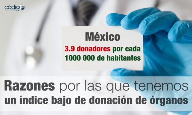 Un estudio determina las razones por las que en México tenemos un bajo índice de donación de órganos.