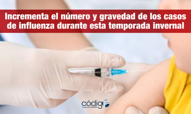 Incrementa el número y gravedad de los casos de influenza durante esta temporada invernal.