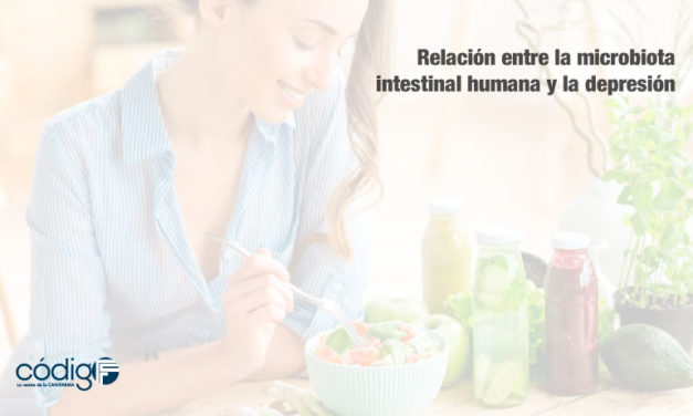 Relación entre la microbiota intestinal humana y la depresión.