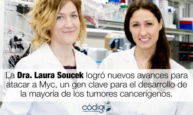 La Dra. Laura Soucek logró nuevos avances para atacar a Myc, un gen clave para el desarrollo de la mayoría de los tumores cancerígenos.