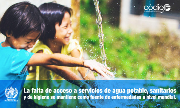 La falta de acceso a servicios de agua potable, sanitarios y de higiene se mantiene como fuente de enfermedades a nivel mundial.