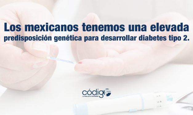 Mexicanos genéticamente predispuestos a diabetes