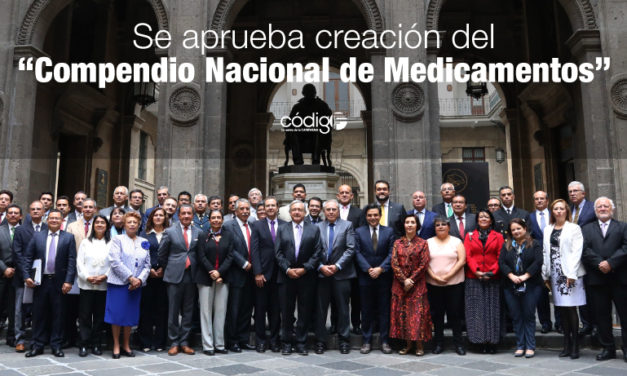 Se aprueba creación del “Compendio Nacional de Medicamentos”