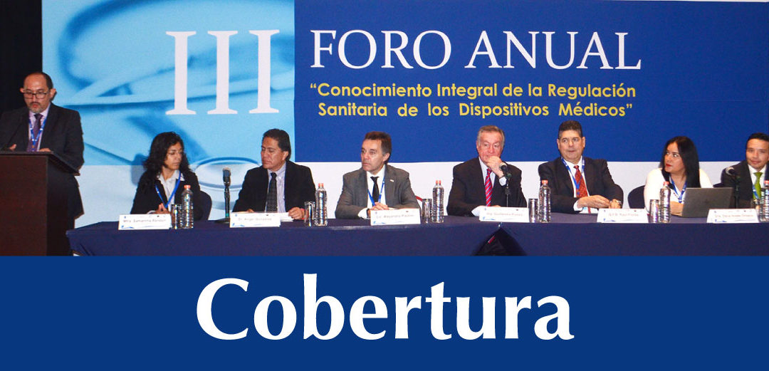 III Foro de DIspositivos Médicos | Cobertura.