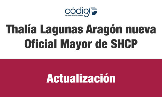 Nombra Andrés Manuel López Obrador a Thalía Lagunas Aragón como nueva Oficial Mayor de la Secretaría de Hacienda