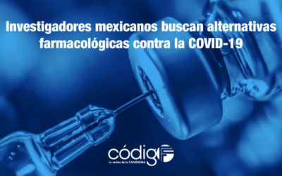 Investigadores mexicanos buscan alternativas farmacológicas contra la COVID-19.