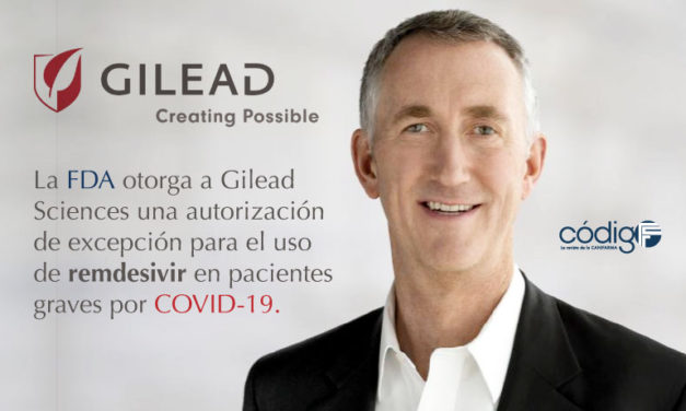 La FDA otorga a Gilead Sciences una autorización de excepción para el uso de remdesivir en pacientes graves por COVID-19.