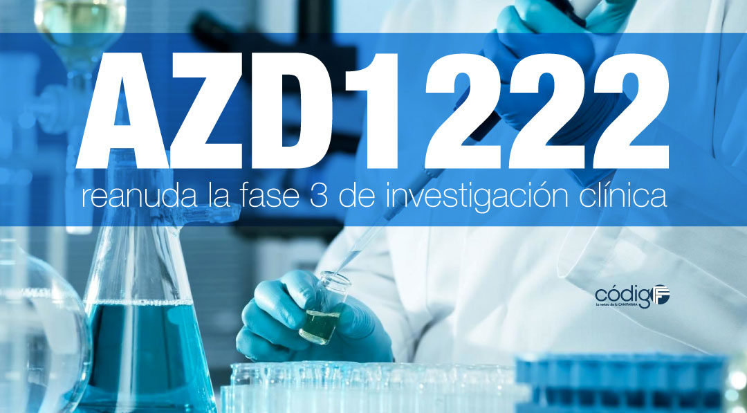 La Agencia Reguladora de Medicamentos y Productos Sanitarios del Reino Unido da luz verde a AstraZeneca y la Universidad de Oxford para reanudar la fase 3 de investigación clínica de su vacuna.