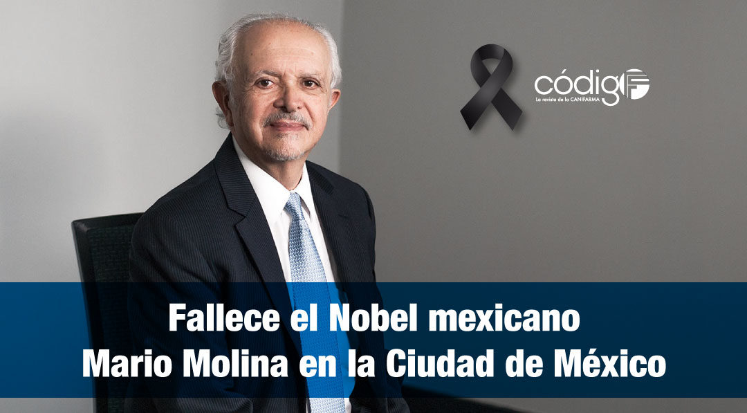 Fallece el Nobel mexicano Mario Molina en la Ciudad de México.
