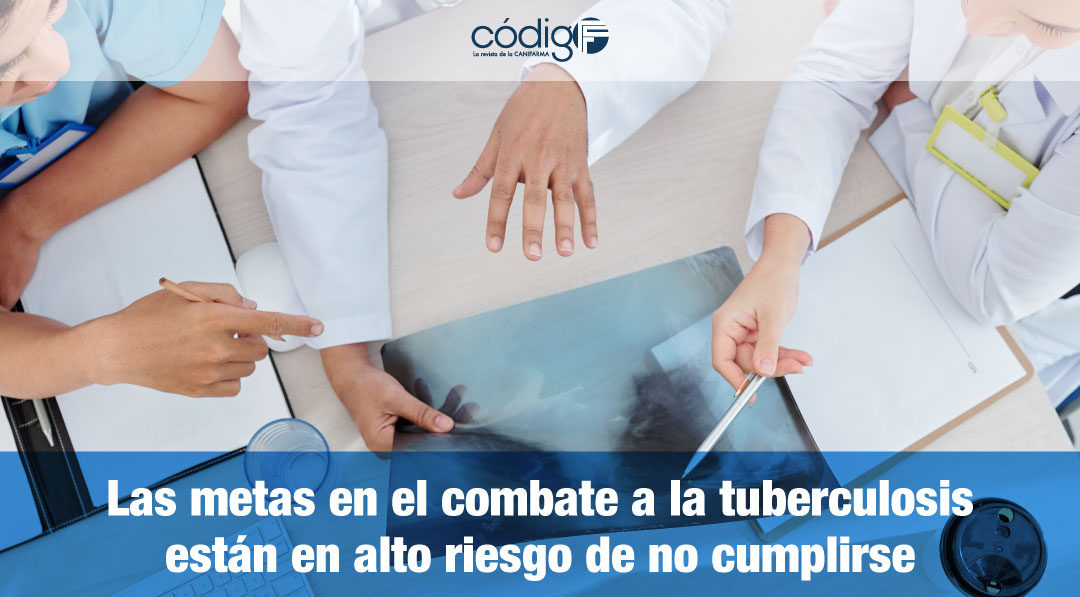 Las metas en el combate a la tuberculosis están en alto riesgo de no cumplirse.