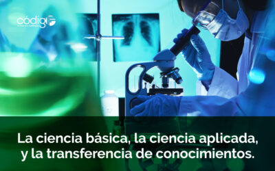 La ciencia básica, la ciencia aplicada, y la transferencia de conocimientos.