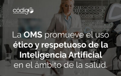 La OMS promueve el uso ético y respetuoso de la Inteligencia Artificial en el ámbito de la salud.