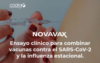 Novavax inicia ensayo clínico para combinar vacunas contra el SARS-CoV-2 y la influenza estacional.