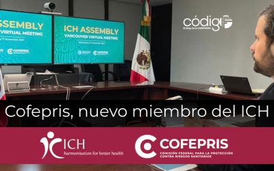Cofepris, nuevo miembro del Consejo Internacional de armonización de los requisitos técnicos para el registro de medicamentos de uso humano.