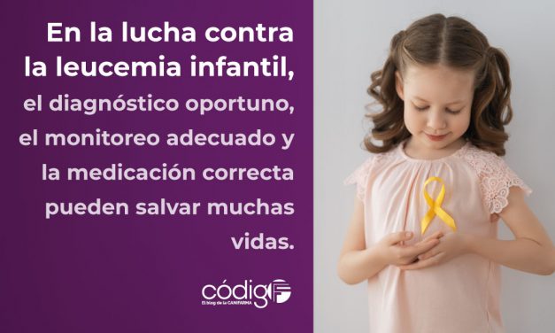 En la lucha contra la leucemia infantil, el diagnóstico oportuno, el monitoreo adecuado y la medicación correcta pueden salvar muchas vidas.