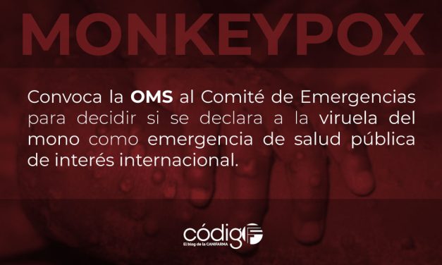 Convoca la OMS al Comité de Emergencias para decidir si se declara a la viruela del mono como emergencia de salud pública de interés internacional.