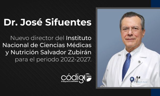 Dr. José Sifuentes, nuevo director del Instituto Nacional de Ciencias Médicas y Nutrición Salvador Zubirán para el periodo 2022-2027.