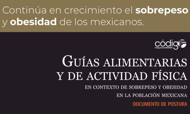 Continúa en crecimiento el sobrepeso y obesidad de los mexicanos.
